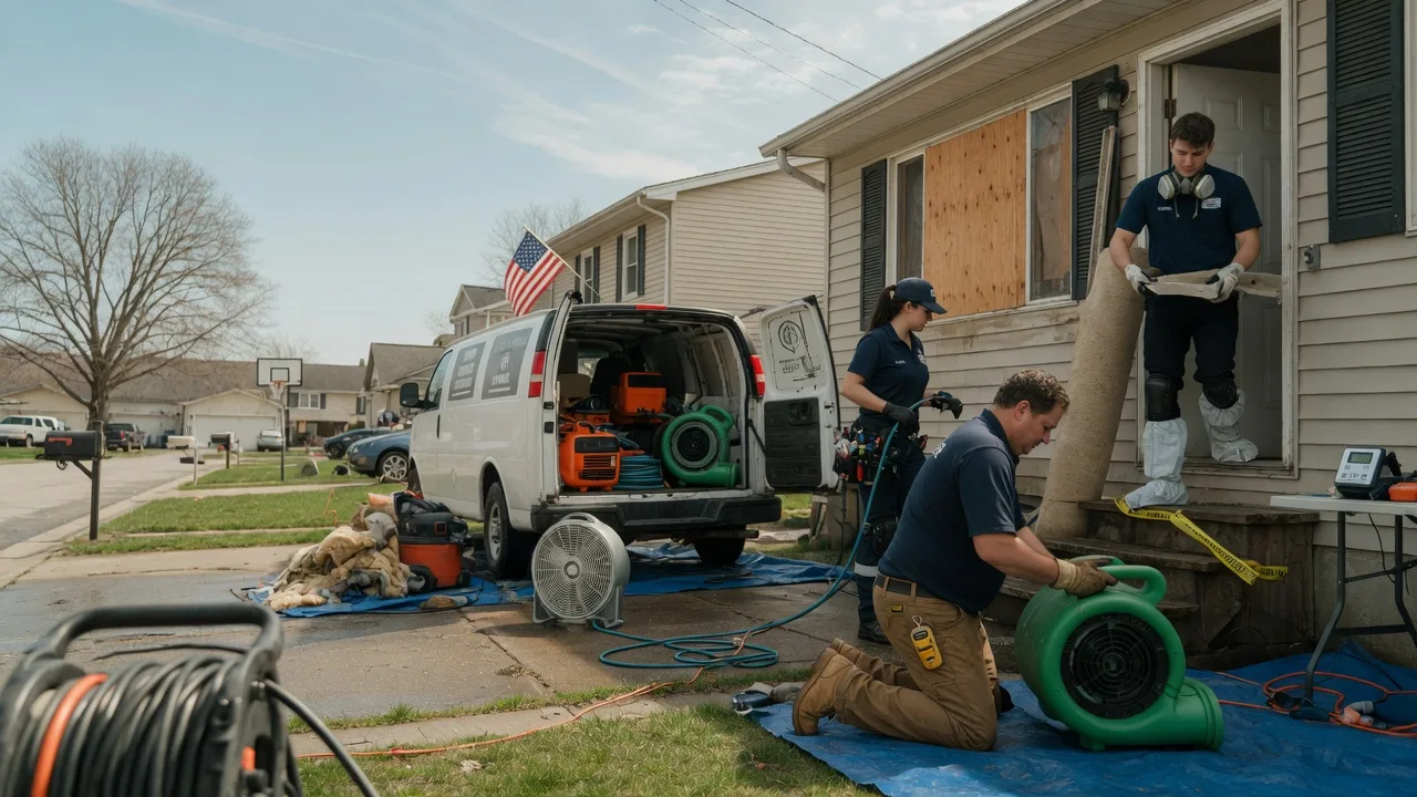 Water Damage Restoration in Shelbyville, IN near me